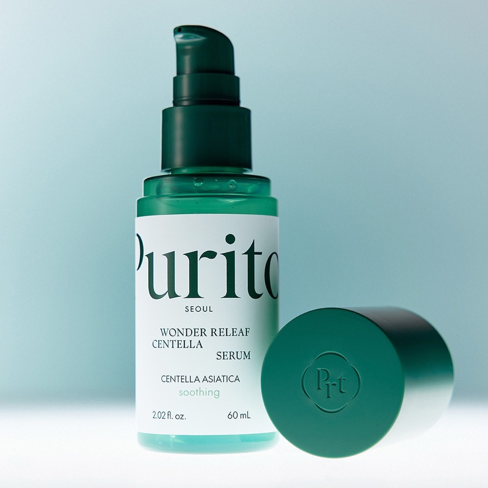Purito Seoul Wonder Releaf Centella Serum- vegan, soothes, reduce redness, calms